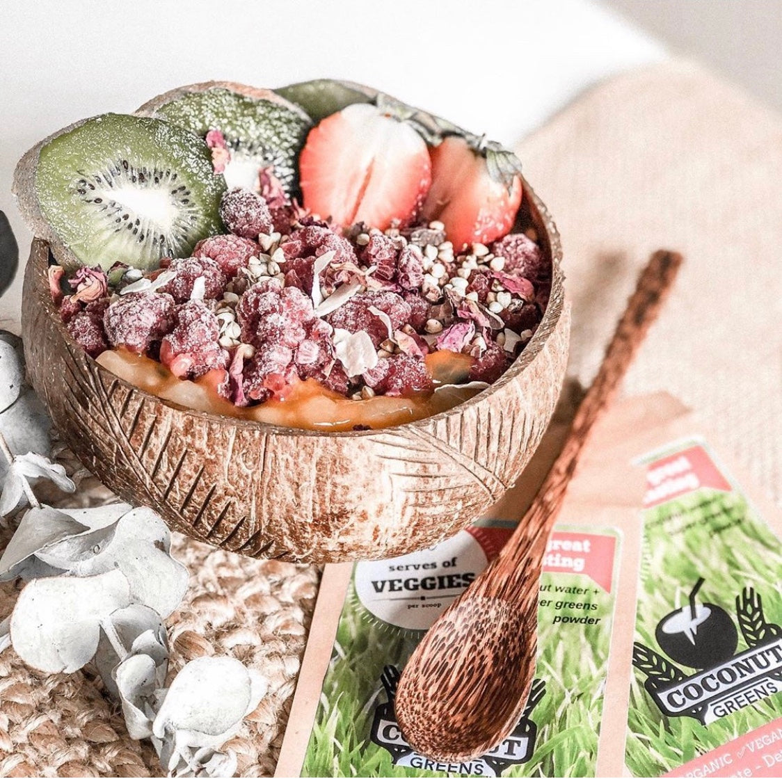 Coconut Greens Supergreen Smoothie Bowl