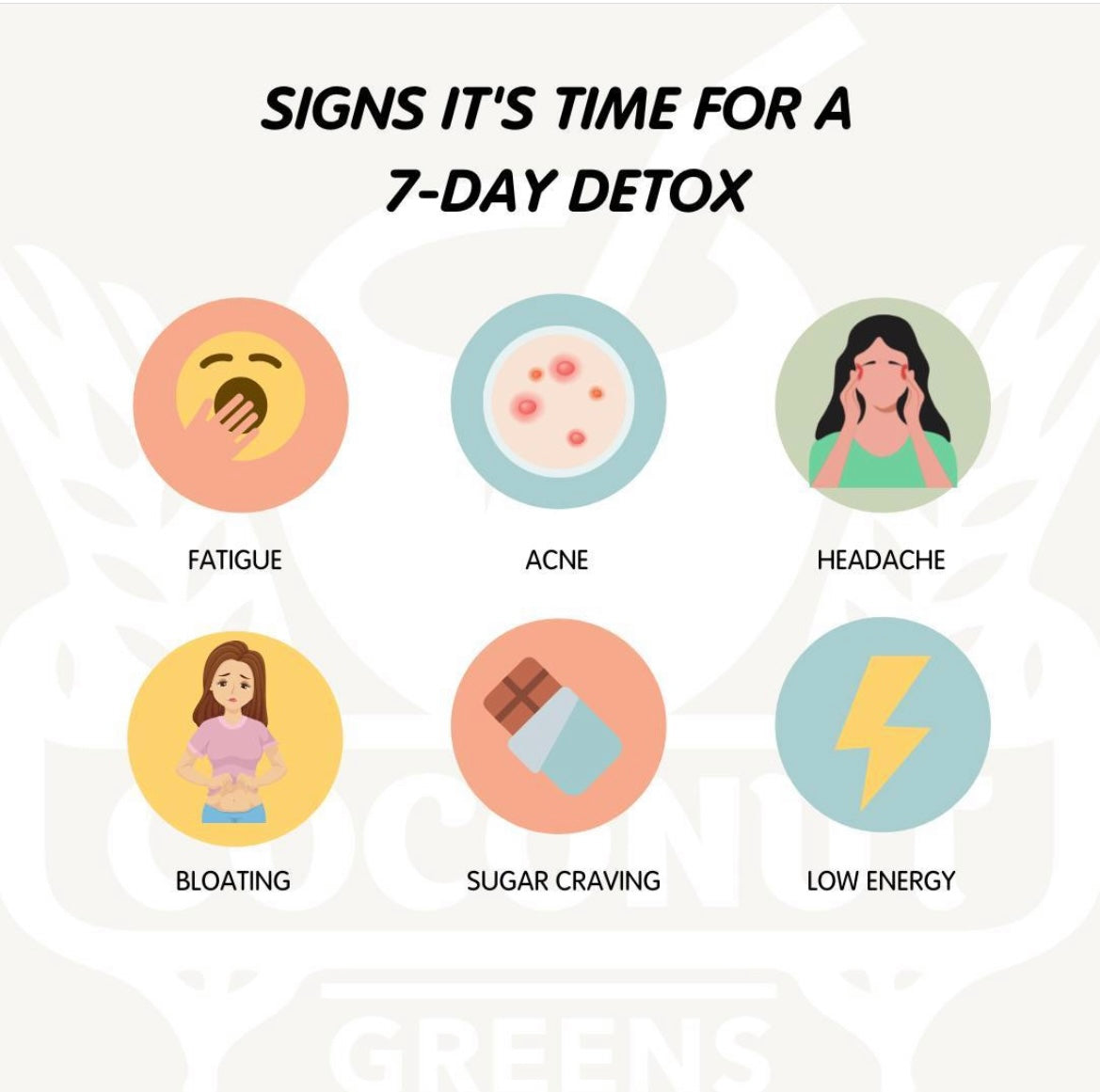 6 Signs that it's time for a 7 day detox to reset your gut
