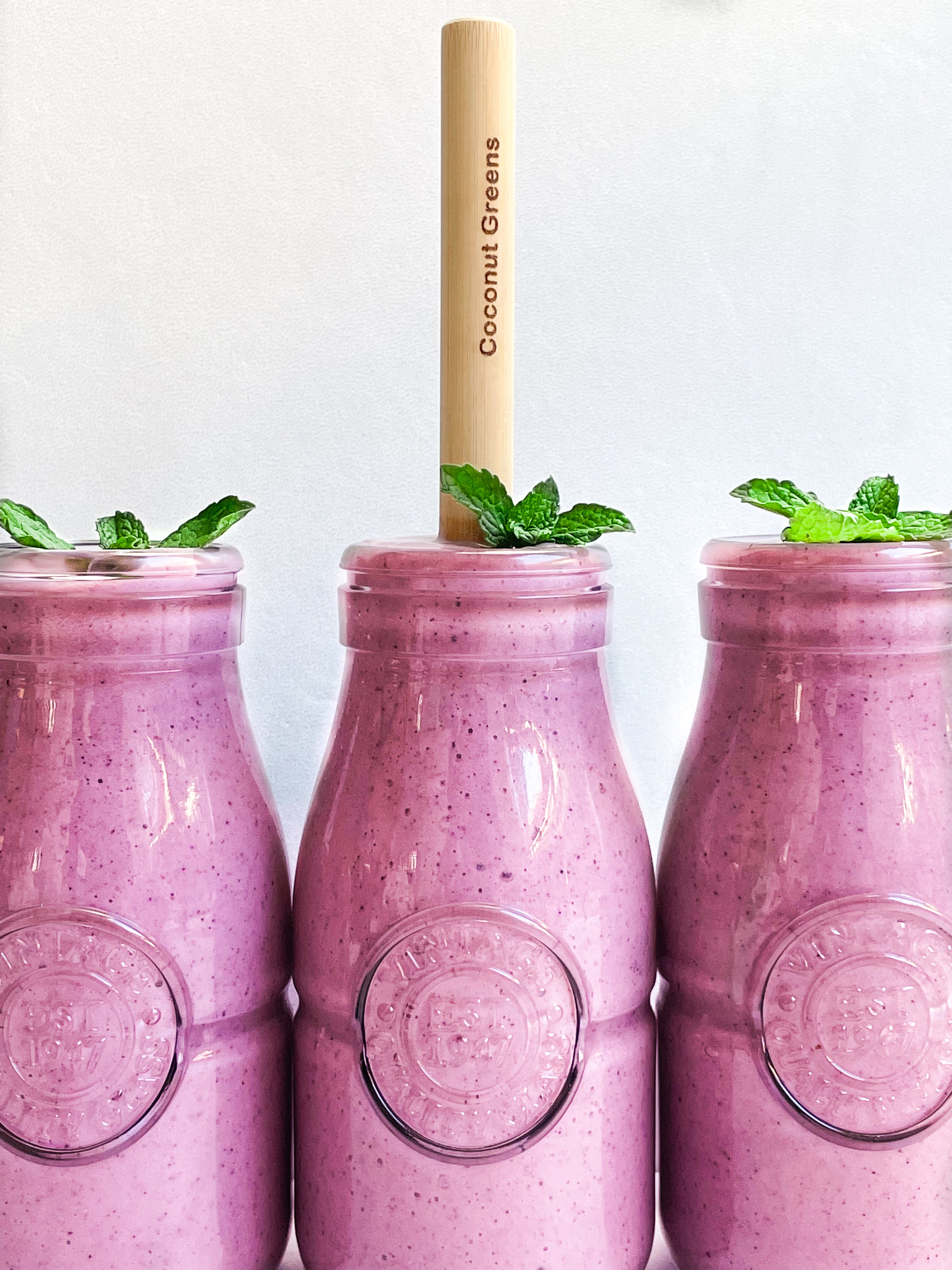‘Berrylicious Hidden Greens’ Smoothie 🍇 Banana Free