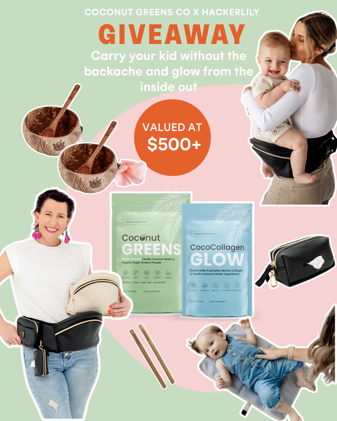 Busy Parent Survival Guide: Carry Smarter, Boost Energy & Glow Giveaway
