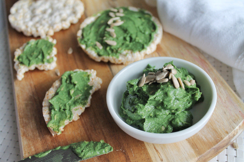 Creamy supergreen spread