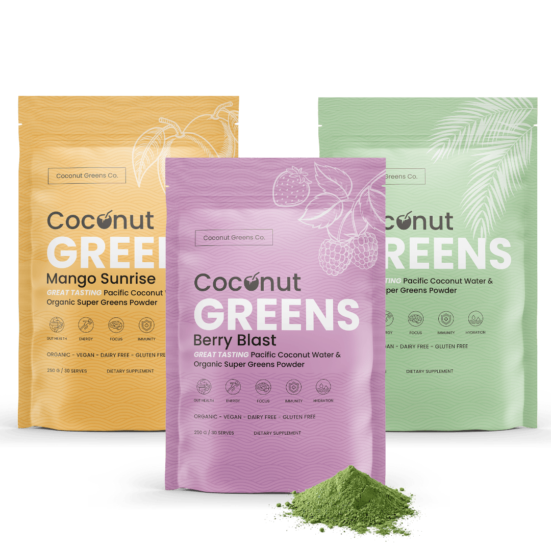 Coconut Greens Co. Food Big Taste Test Trio (OG + 2 New Flavours)