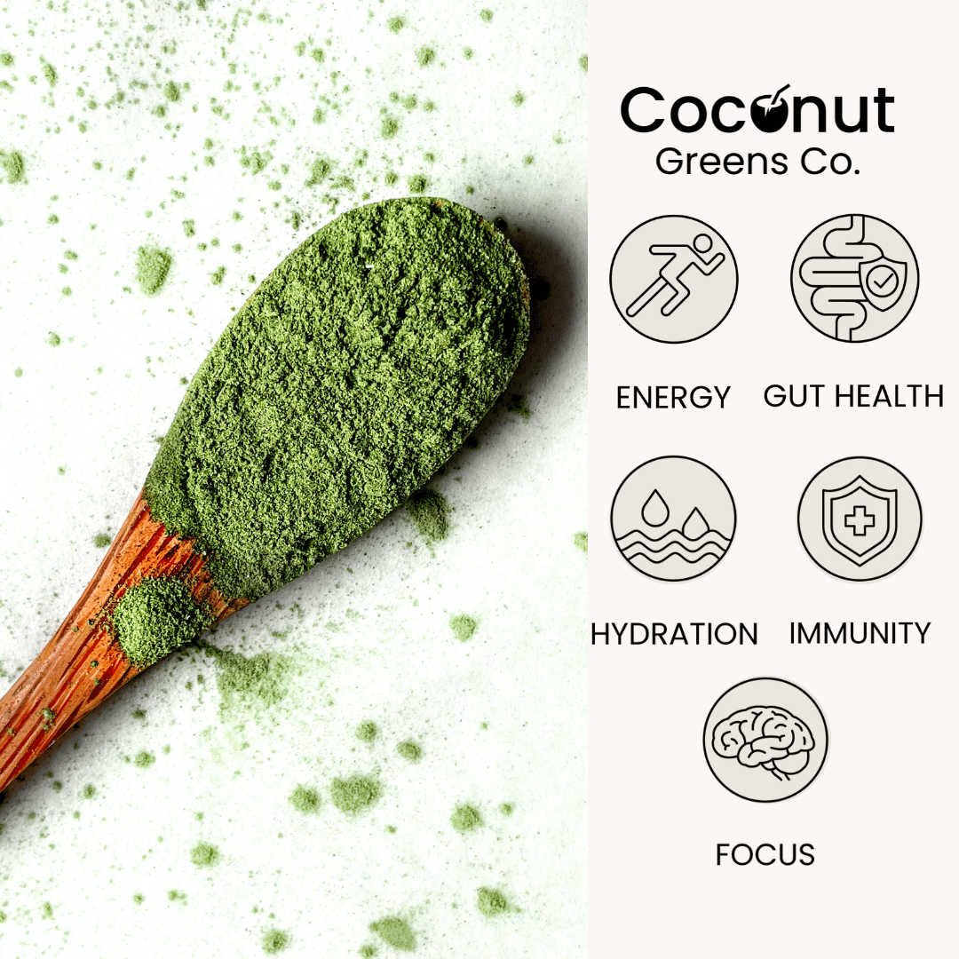 Coconut Greens Co. Food Coconut Greens - Coconut Water with Super Greens 250g Pouch