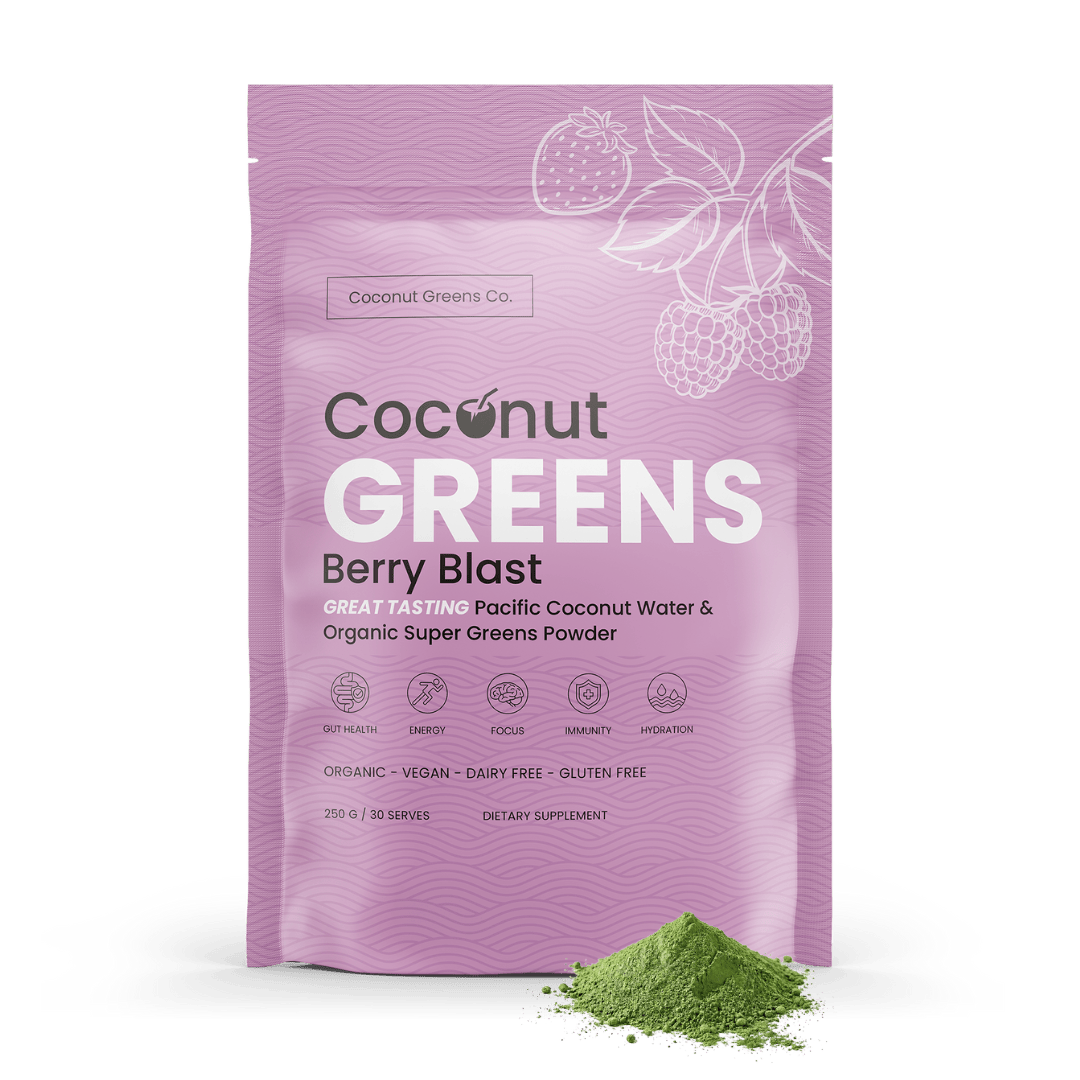 Coconut Greens Co. Food Coconut Greens – Super Greens with Coconut Water | 250g Pouch (30 Serves)