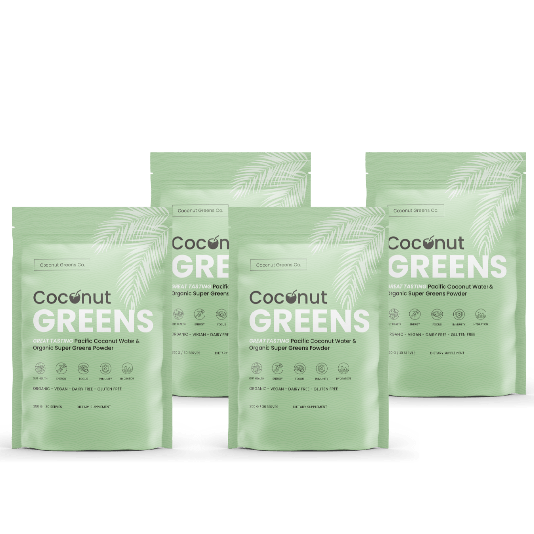 Coconut Greens Co. Food Coconut Greens – Super Greens with Coconut Water | 250g Pouch (30 Serves)