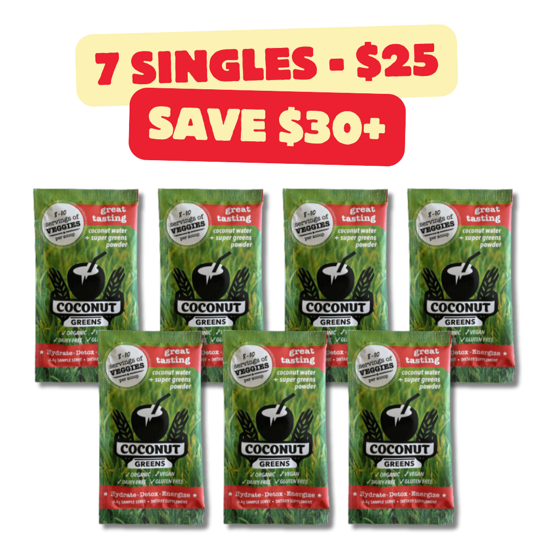 Coconut Greens Co. Food Coconut Greens - Travel 7 Pack