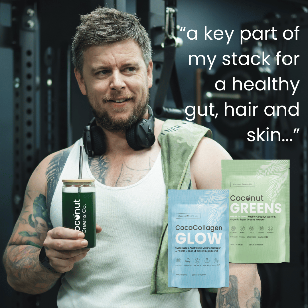 Coconut Greens Co. Greens & Glow Combo