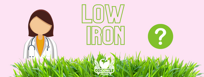 Iron boosting ideas with Coconut Greens: Super greens and coconut water