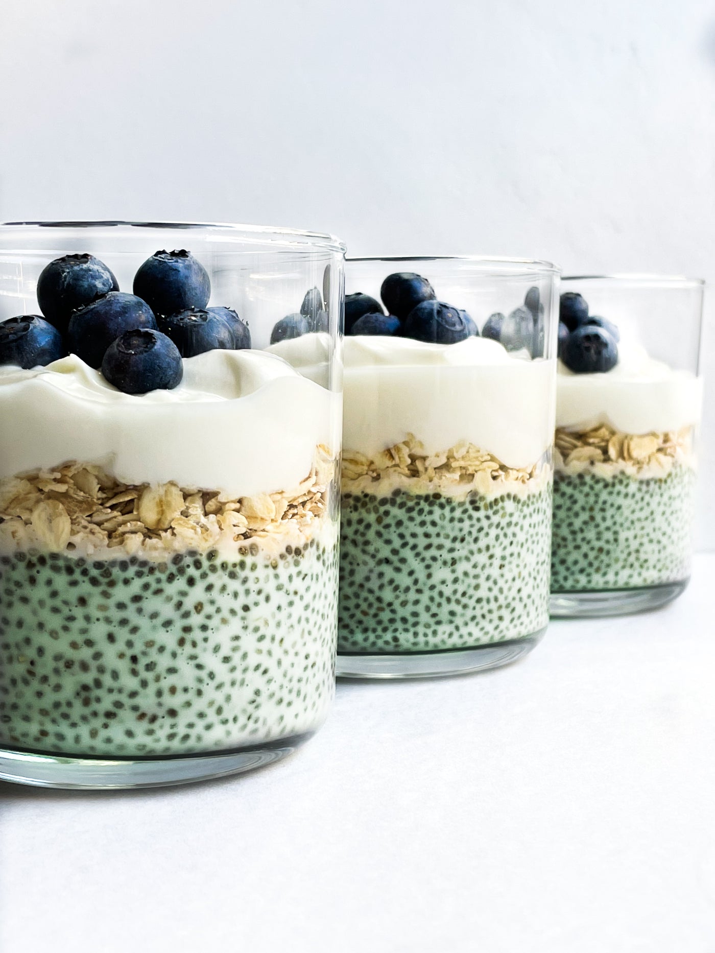 Chia Pods with Blueberries and Oats!