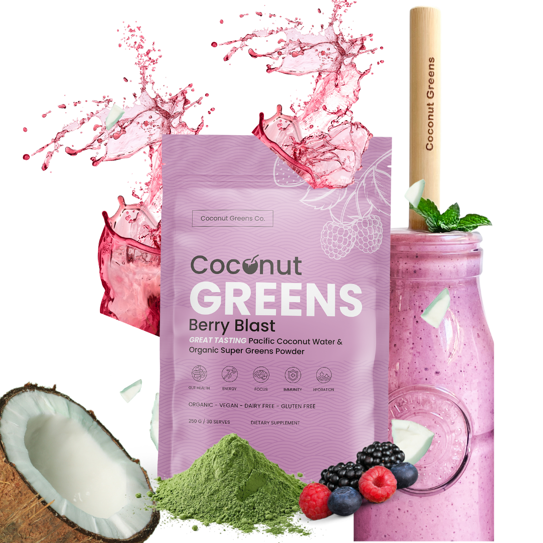 ‘Berrylicious Hidden Greens’ Smoothie 🍇