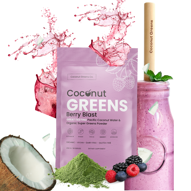 ‘Berrylicious Hidden Greens’ Smoothie 🍇