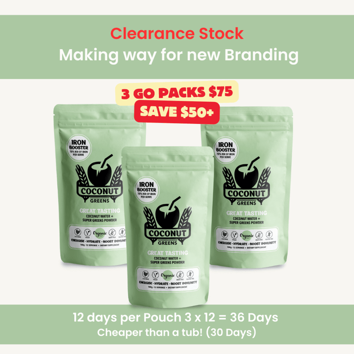 Coconut Greens 100g - Go Pouch
