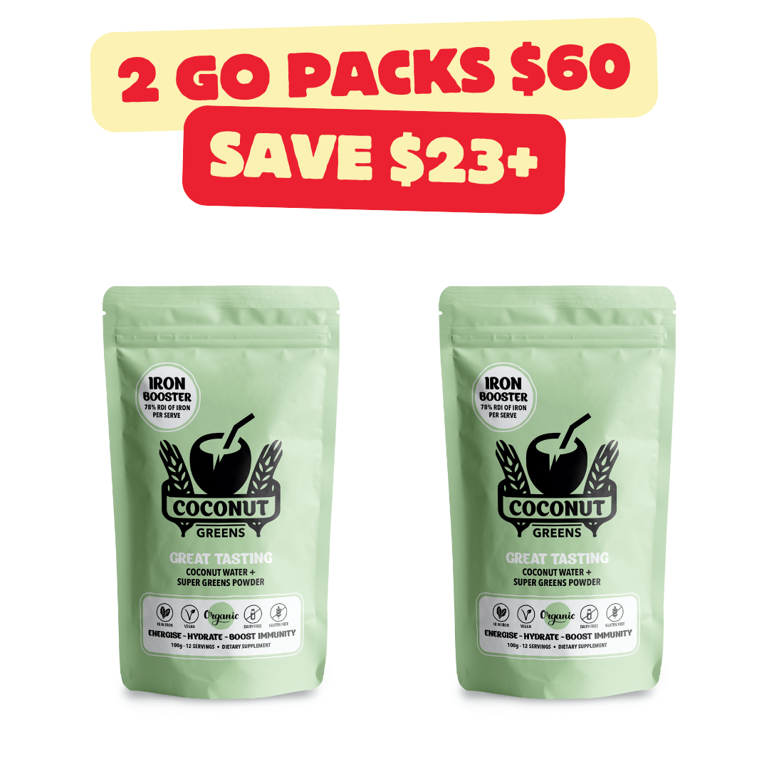 Coconut Greens Co. Food Coconut Greens 100g - Go Pouch