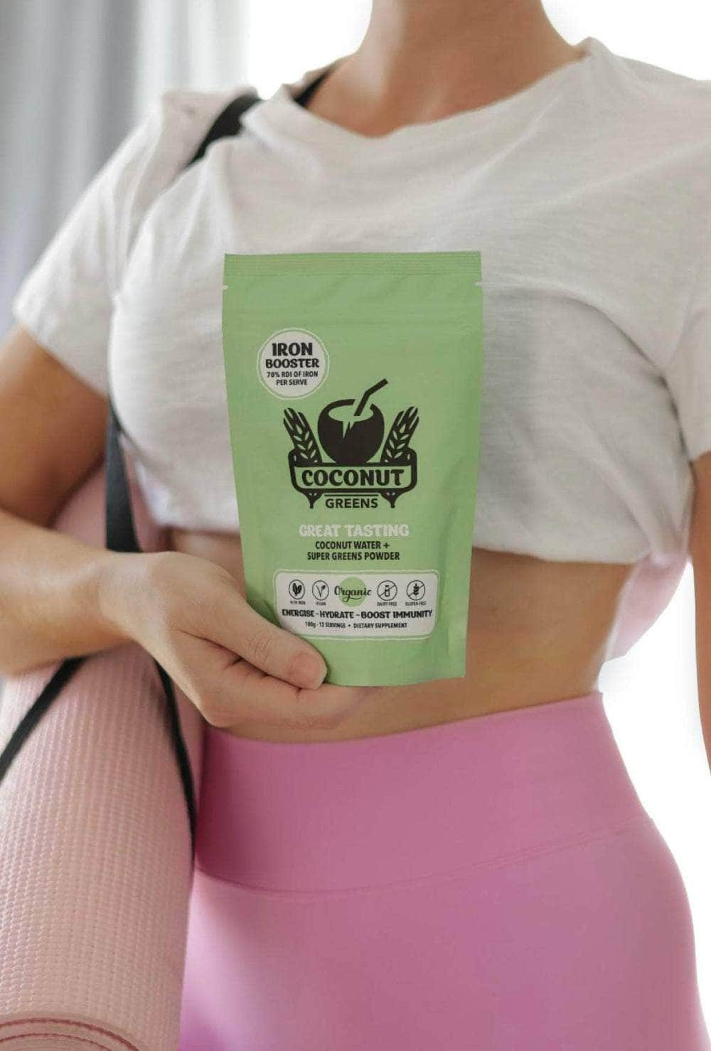 Coconut Greens Food Coconut Greens 100g - Go Pouch