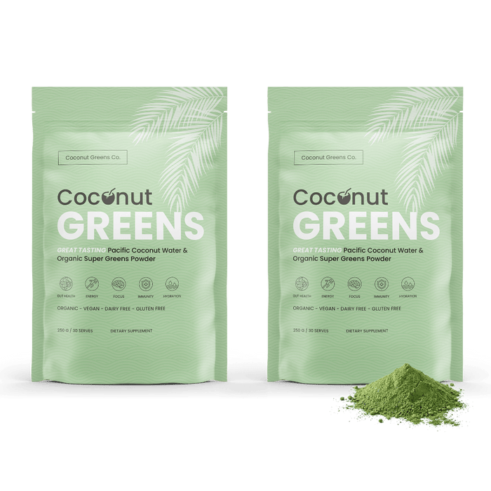 Coconut Greens – 2-Pack (2 × 250g Pouches, 60 Serves, Save 10%)