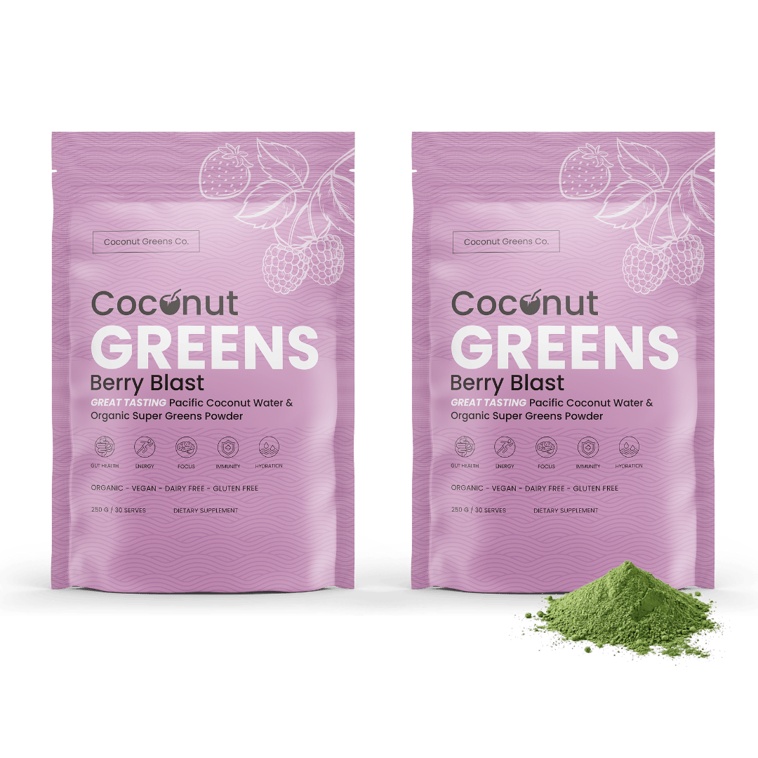 Coconut Greens Co. Food Coconut Greens – 2-Pack (2 × 250g Pouches, 60 Serves, Save 10%)