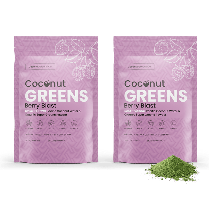 Coconut Greens – 2-Pack (2 × 250g Pouches, 60 Serves, Save 10%)