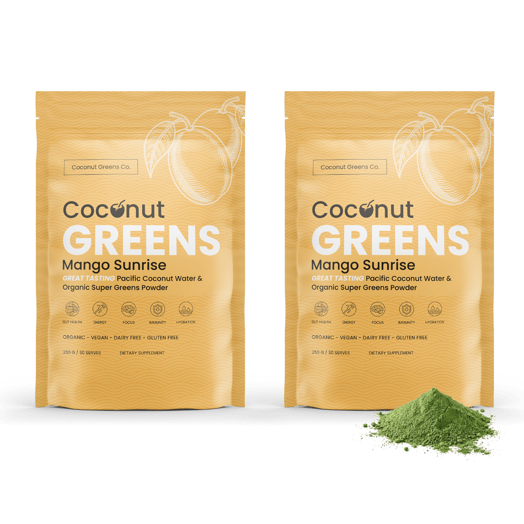 Coconut Greens Co. Food Coconut Greens – 2-Pack (2 × 250g Pouches, 60 Serves, Save 10%)