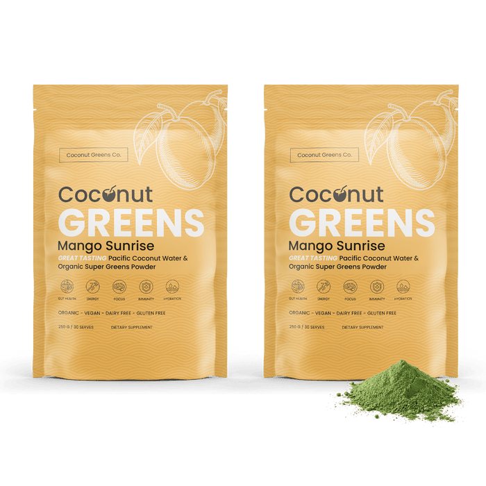 Coconut Greens – 2-Pack (2 × 250g Pouches, 60 Serves, Save 10%)