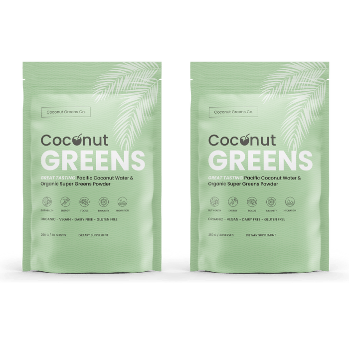 Coconut Greens – 2-Pack (2 × 250g Pouches, 60 Serves, Save 10%)