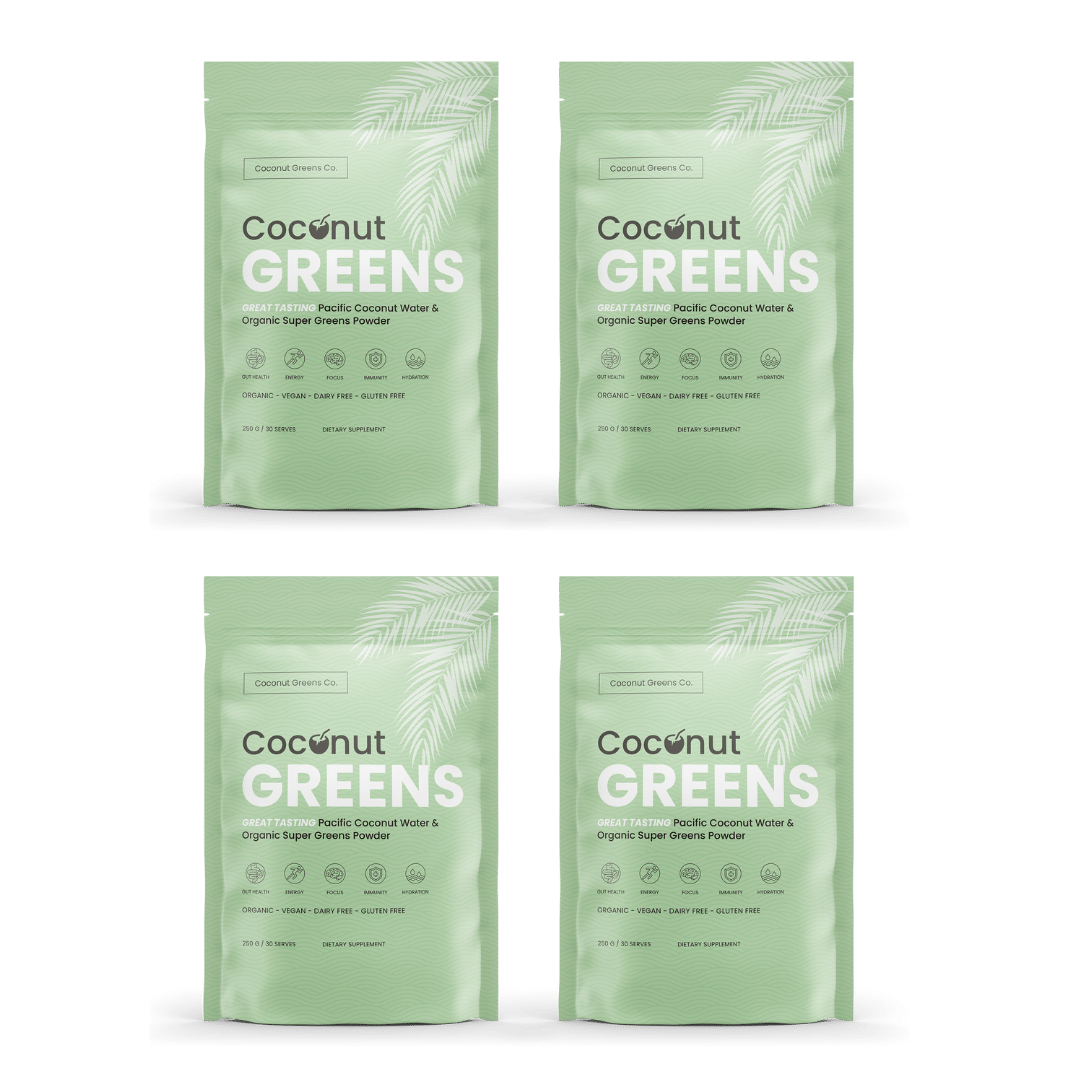 Coconut Greens Co. Food Coconut Greens – Super Greens with Coconut Water | 250g Pouch (30 Serves)