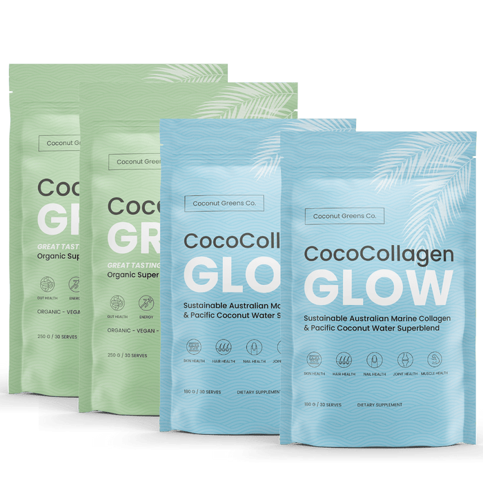 Glow & Greens Power Pack (2x2-Pack, 60 serves)