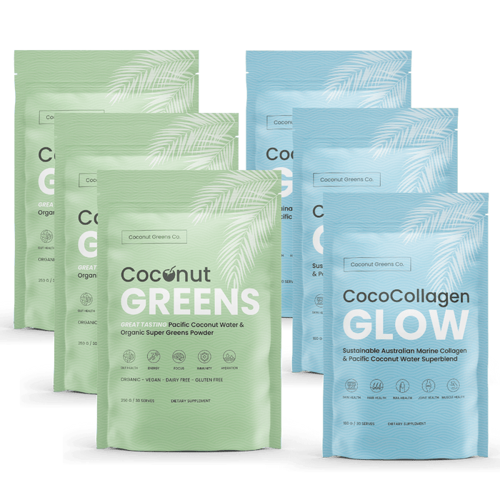 Glow & Greens Power Pack (2x3-Pack, 90 serves)