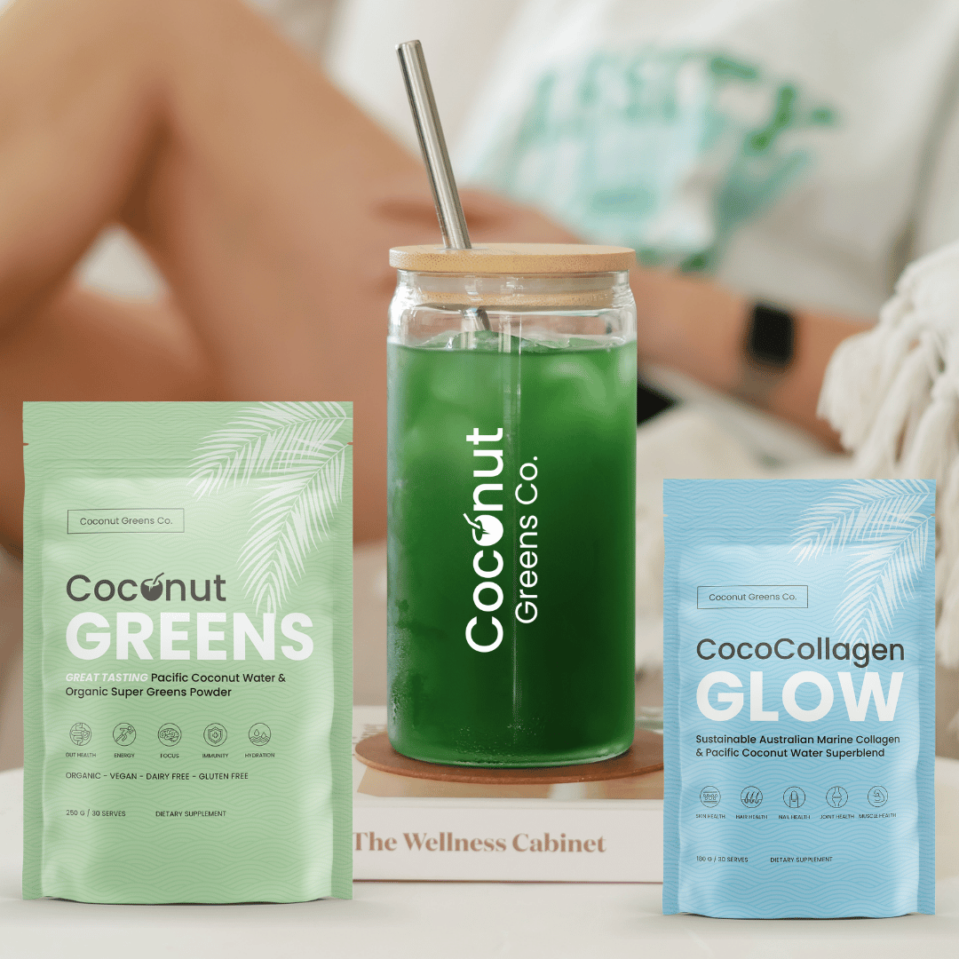 Coconut Greens Co. Greens & Glow Combo